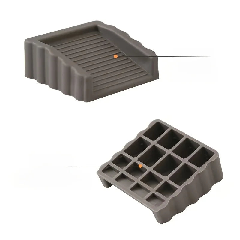 TPR Kapı Stoperi Kama Tipi Güvenlik Durdurucu – Yeniden Kullanılabilir, Darbe Emici, Ev ve Ofis İçin Kapı Altı Çarpma Önleyici Stoper